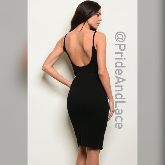 LAST 1️⃣ 😍 Black Bodycon Dress 😍 - Picture 2 of 4